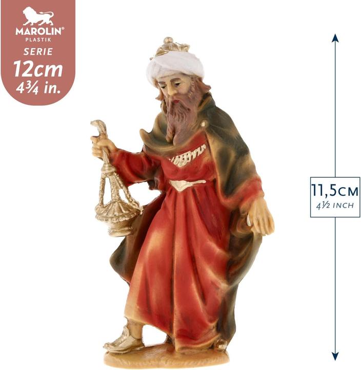 Image du produit Marolin Les trois rois à 12cm Fig