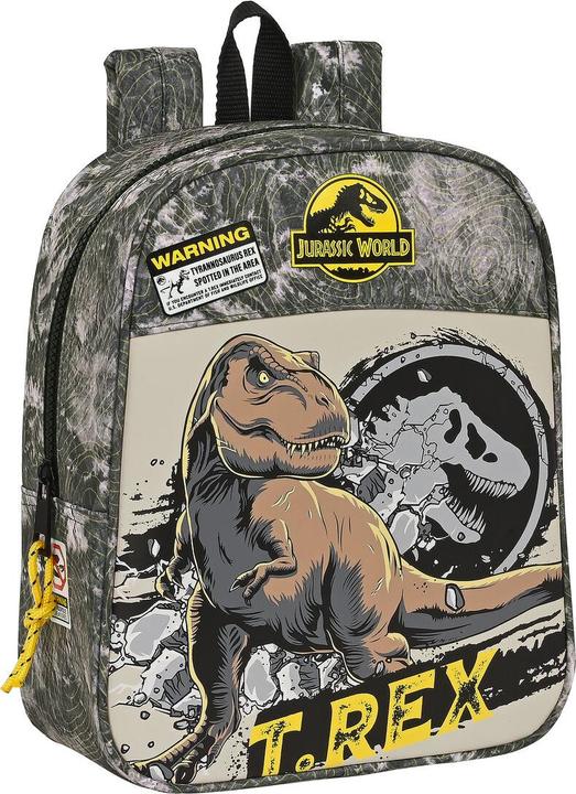 Image du produit Jurassic World Sac à dos pour enfants Warning Gris 22 x 27 x 10 cm