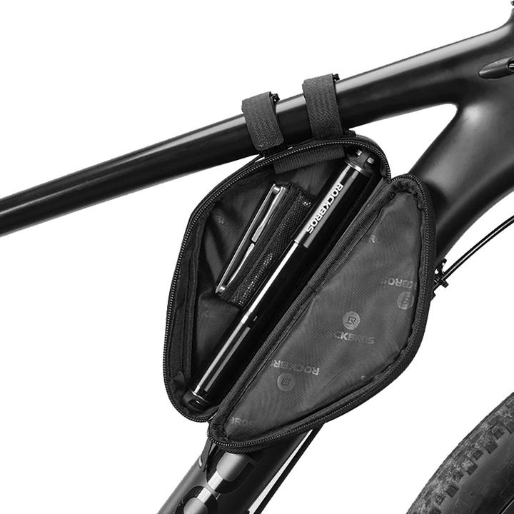 Productafbeelding Rockbros B55-BK fietstas voor frame 0,7 l - zwart (0.70 l, Frametas)