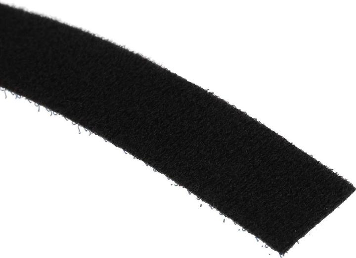 RS PRO Klittenband, 20 mm x 10 m, zwart (20 mm)
