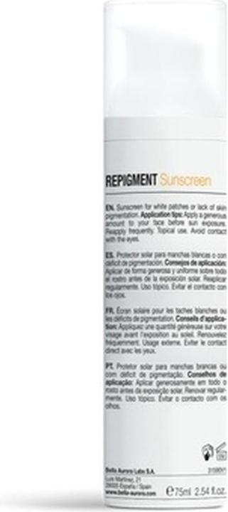 Actual product image Bella Aurora Repigment Sunscreen SPF 30 75ml (Suntan cream, SPF 30, 75 ml)
