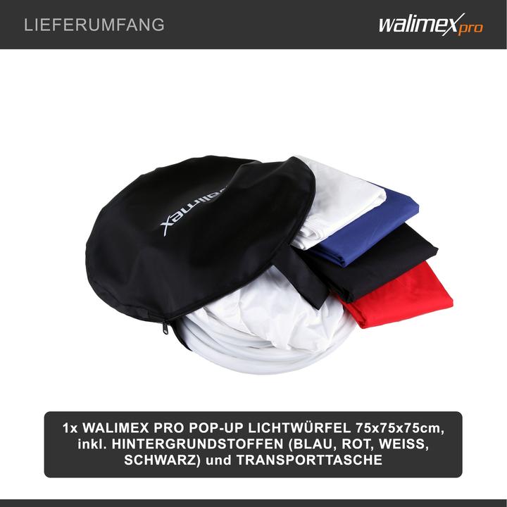 Actual product image Walimex Pop-Up Light Cube (Recording box)