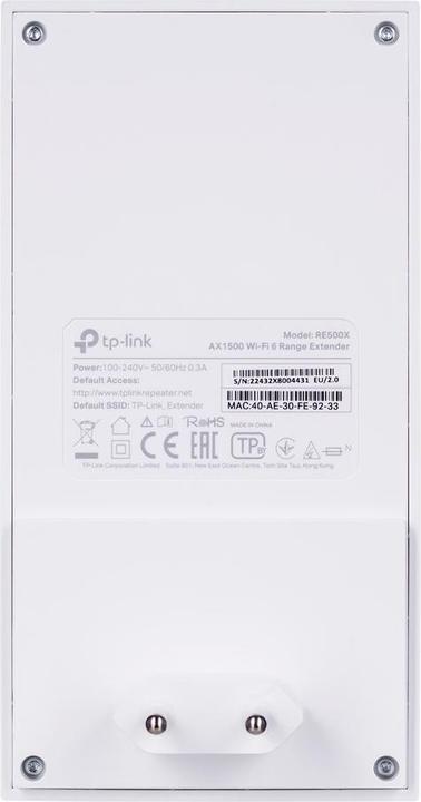 Produktbild TP-Link RE500X (1200 Mbit/s, 300 Mbit/s)