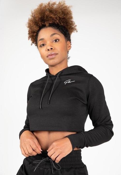 Produktbild Gorilla Wear Pixley Crop Hoody Black (L)