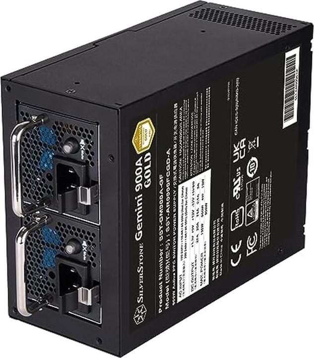 Image du produit Silverstone SST-GM900A-GF - Gemini Series, Cybenetics Gold 900W ATX Redundant Power Supply (900 W)