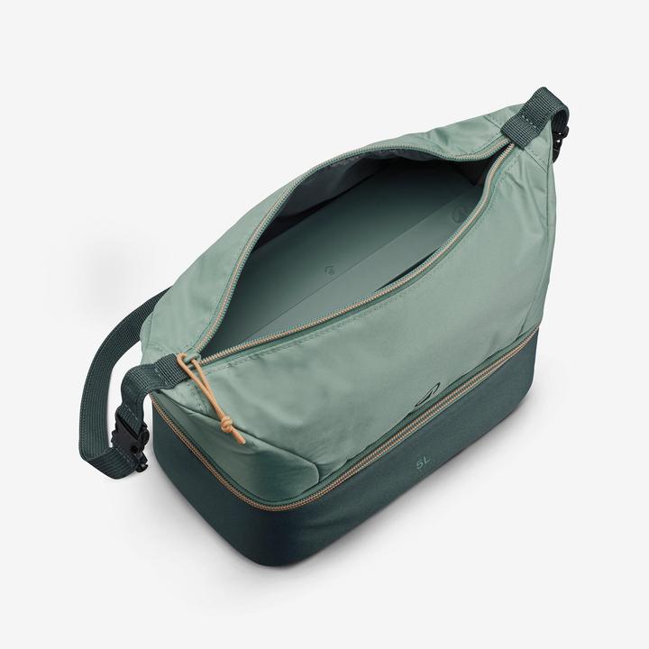 Image du produit Quechua Lunchbox 100 isotherme 5L avec boîte alimentaire 1L en plastique incluse (5 l)