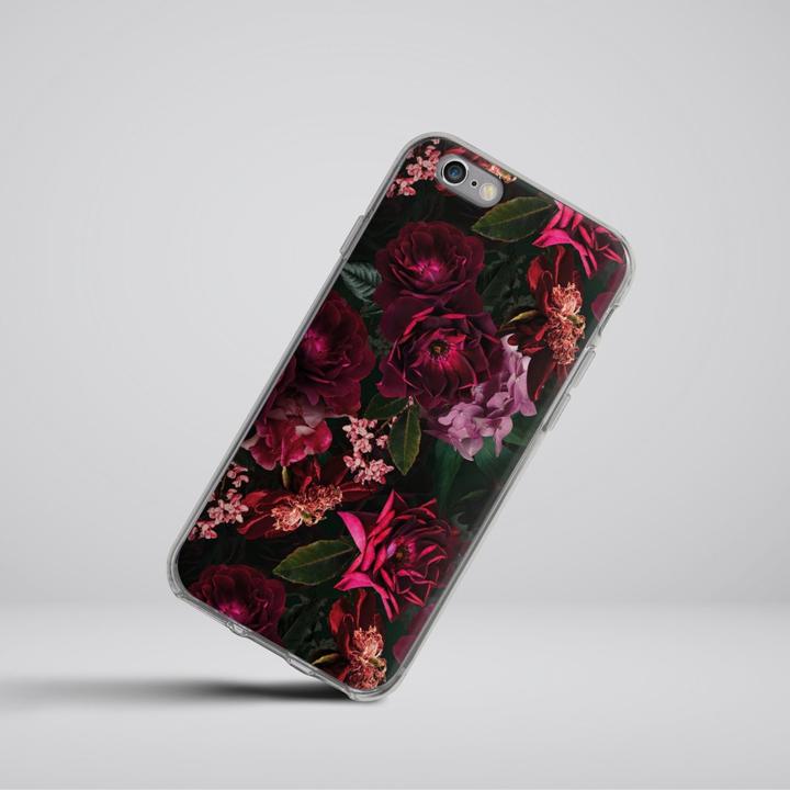 Produktbild DeinDesign Silikon Hülle für Apple iPhone 6 Handyhülle Case Smartphone Schutzhülle Blumen Blüte Rose (Apple iPhone 6)