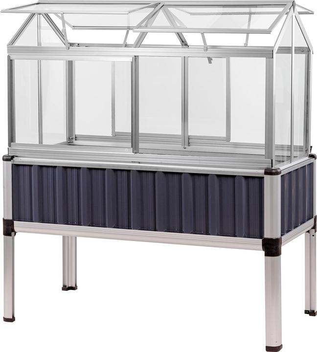 Produktbild Dema Hochbeet Eden 114x61x129cm mit Gewächshausaufsatz