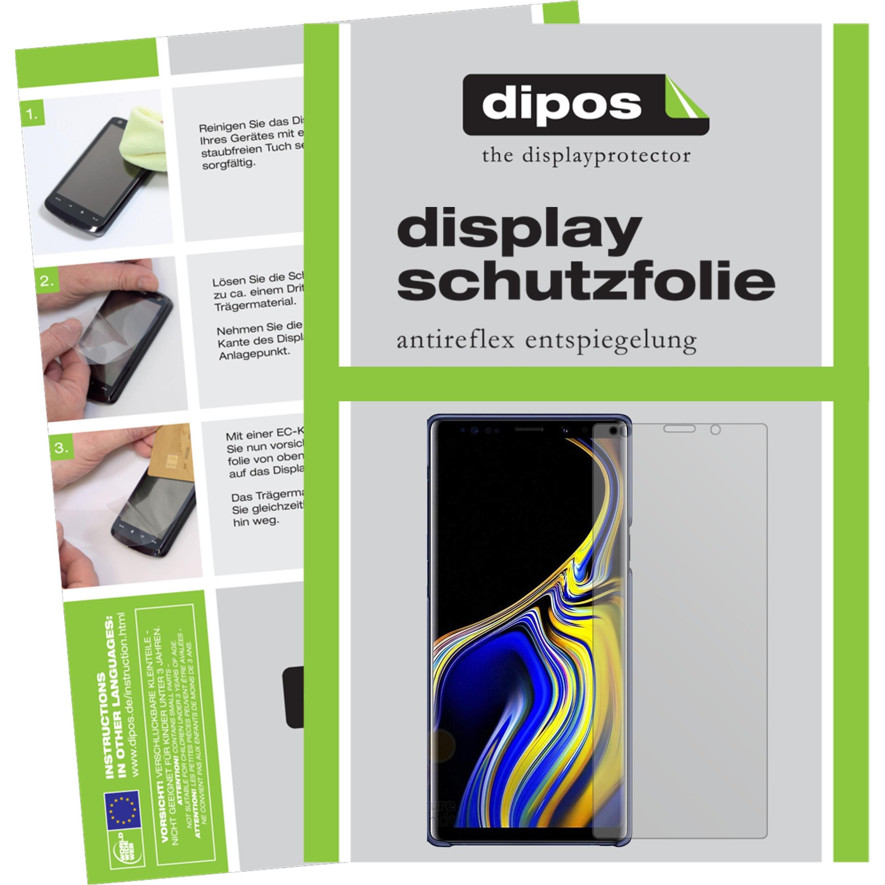 Dipos Displayschutzfolie Antireflex (4 Stück, Samsung Galaxy S21), Smartphone Schutzfolie, Transparent