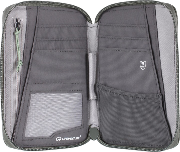 Produktbild Lifeventure RFID Mini Travel Wallet, Recycled, Olive