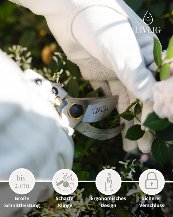 Produktbild Livlig Greige Bypass-Gartenschere