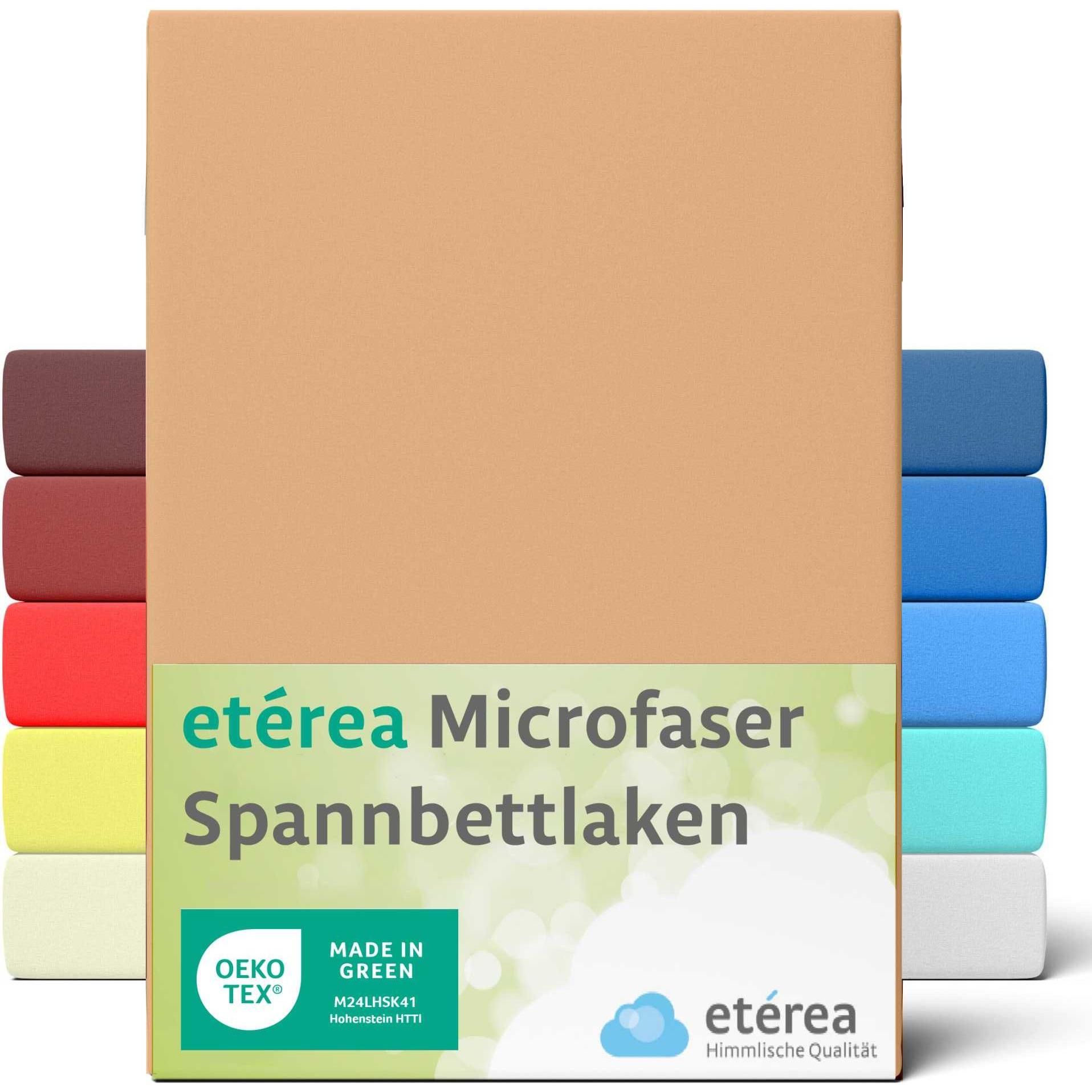 Etérea, Fixleintuch, Microfaser Jersey Spannbettlaken (120x200 cm)