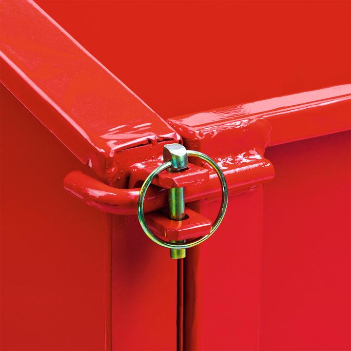 Actual product image Dema Heckcontainer Basic 100 Heckmulde Transportcontainer Mulde (200 l)