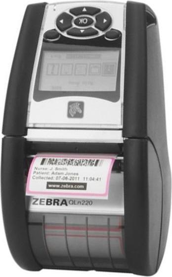 Produktbild Zebra ZQ210, 8 Punkte/mm (203dpi), CPCL, USB, BT (iOS), schwarz (203 dpi)