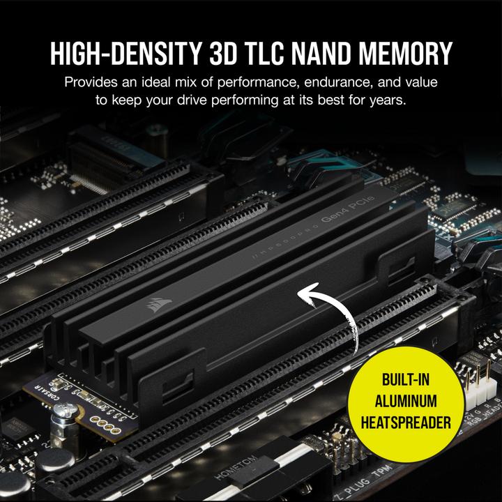 Actual product image Corsair MP600 Pro (4000 GB, M.2 2280)