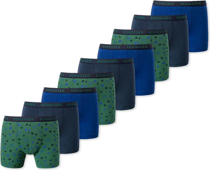 Immagine prodotto Schiesser Confezione da 9 pantaloncini / pantaloni retrò in cotone organico 95/5 (92, confezione da 9)