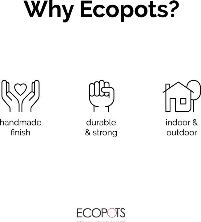 Produktbild Ecopots Venice 2 (40 x 35 cm)