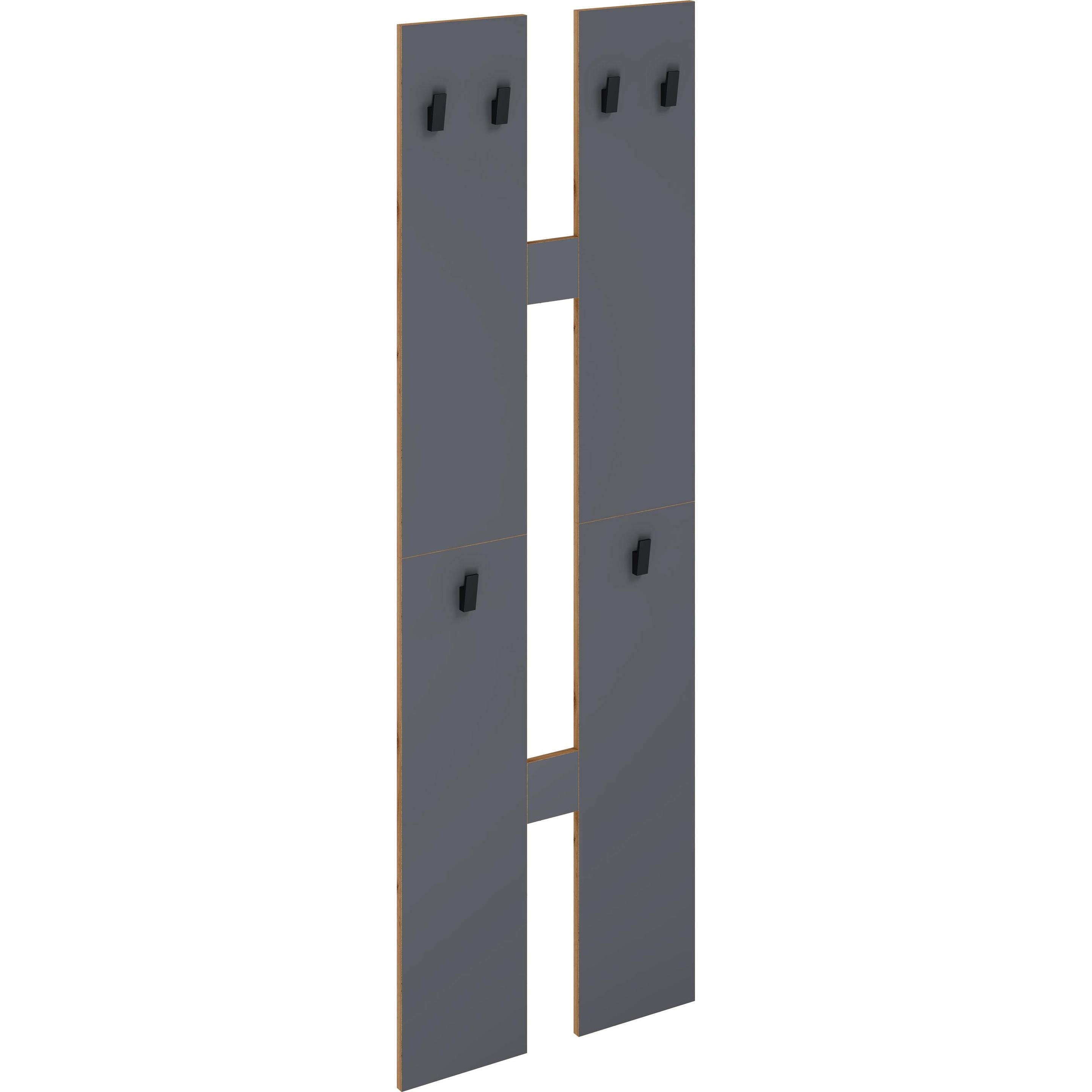 VCM, Garderobe + Kleiderhaken, Gardeobe Set Diele Kleiderhaken Salia M