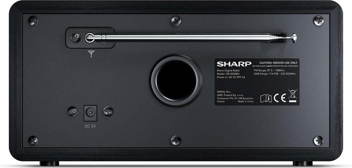 Actual product image Sharp DR-450BK (DAB+, FM, Bluetooth)