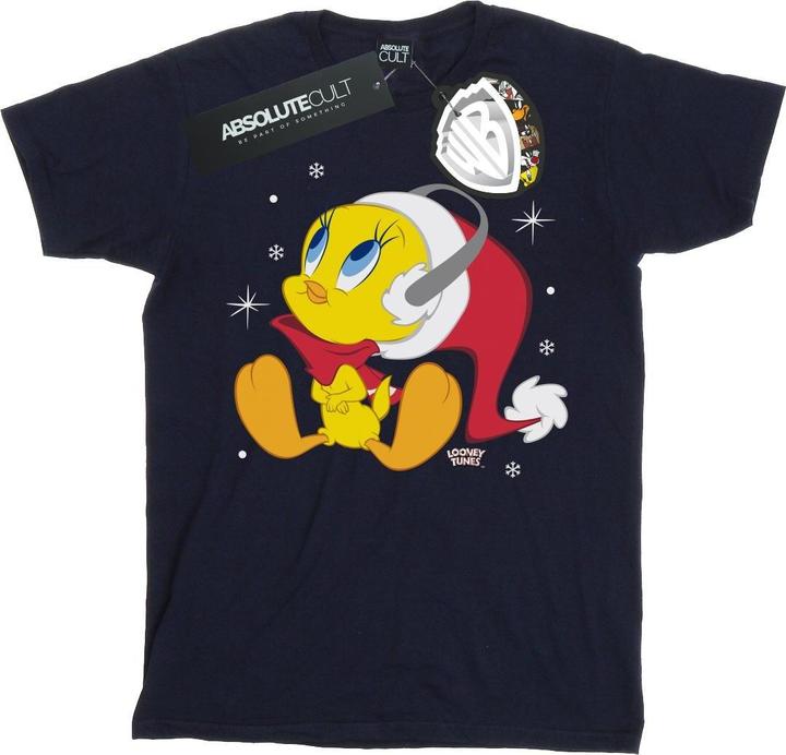 Immagine prodotto Looney Tunes Christmas Tweety Maglietta Ampia Donna (S)