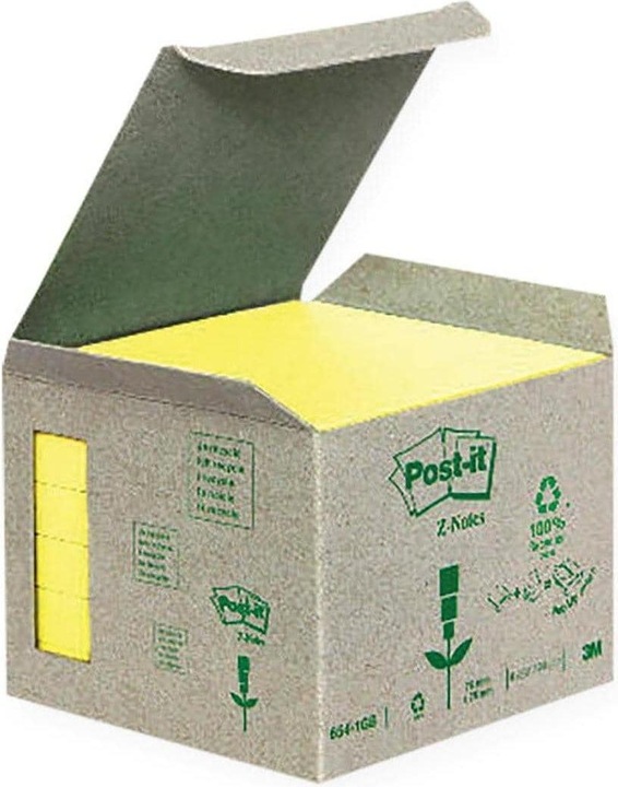 Actual product image Post-it Recycling Z-Notes (76 x 76 mm)