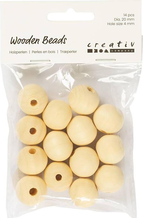 Actual product image Creativ Company Wood Beads