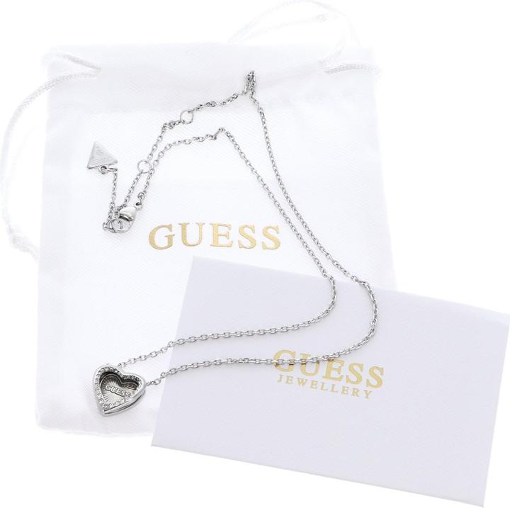 Immagine prodotto Guess Collana con cuore in acciaio Mon Amour (Acciaio inossidabile, Vetro)