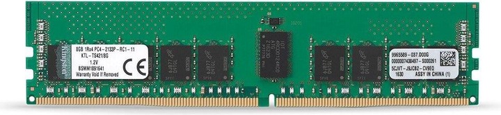 Actual product image Kingston ValueRAM (1 x 8GB, 2666 MHz, DDR4-RAM, DIMM)