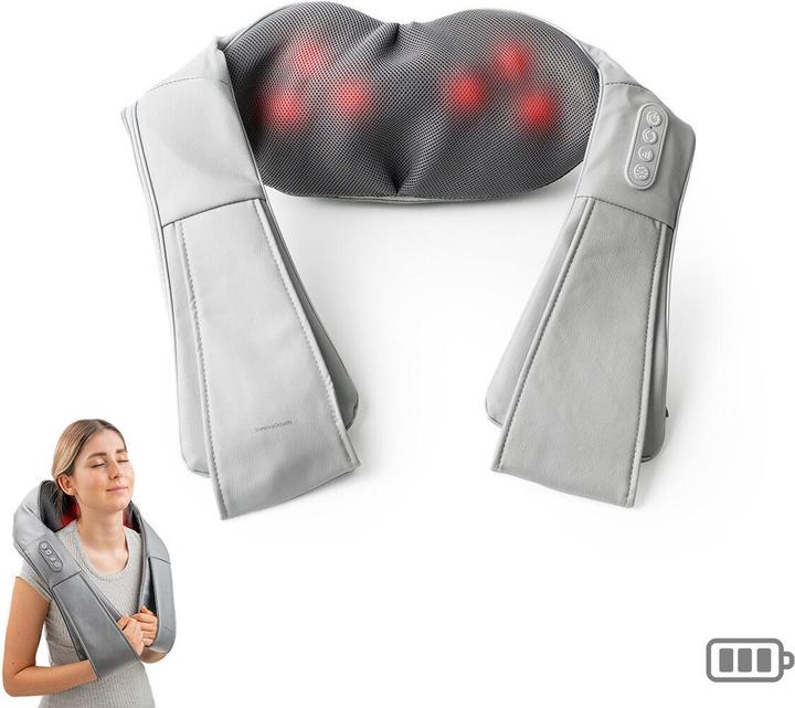 Actual product image InnovaGoods Wiederaufladbares Shiatsu-Massagegerät Pro Massatsu