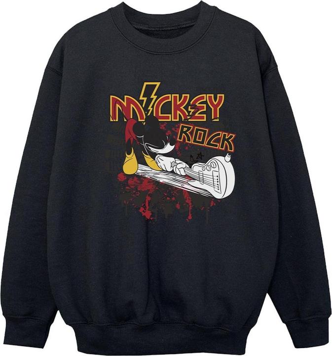 Image du produit Disney - Sweat MICKEY MOUSE SMASH GUITAR ROCK - Fille (140, 146)