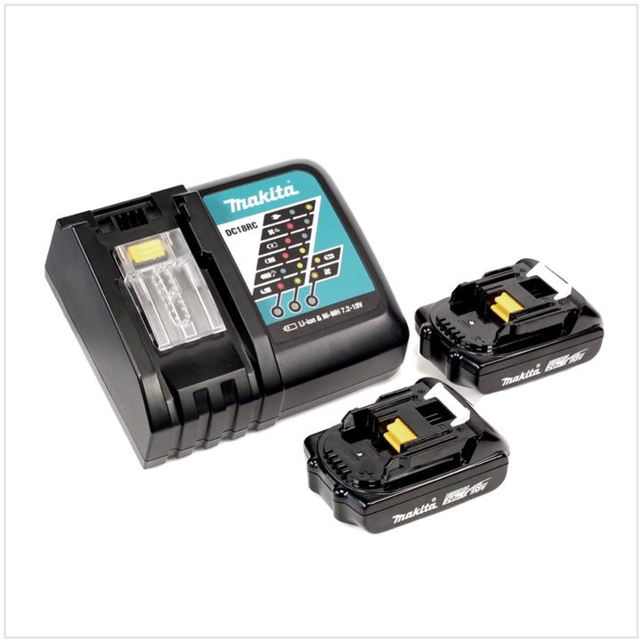 Productafbeelding Makita DTM 50 RAJ Accu Multitool Oscillator 18 V + 2x Batterij 2,0 Ah + Lader + Makpac