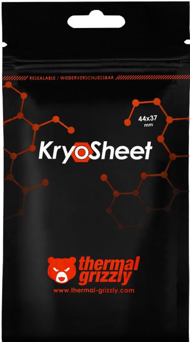 Image du produit Thermal Grizzly KryoSheet 44x37 mm (0.20 mm)