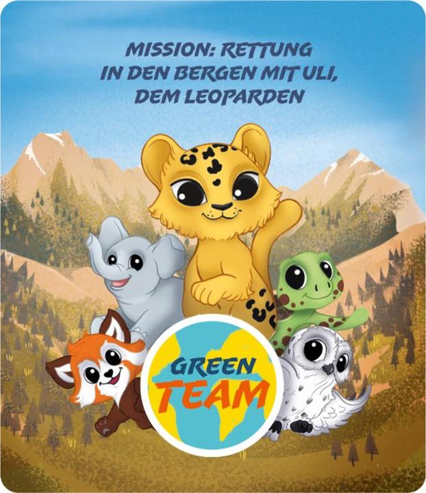 Actual product image Tonies Green Team: Rettung i. d. Bergen m. Uli d. Leopard (German)
