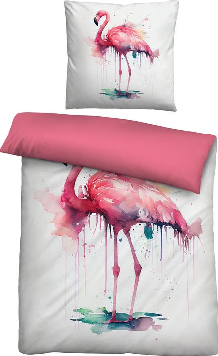 Immagine prodotto Biberna Bettwäsche (Copripiumino, 135 x 200 cm, 80 x 80 cm)