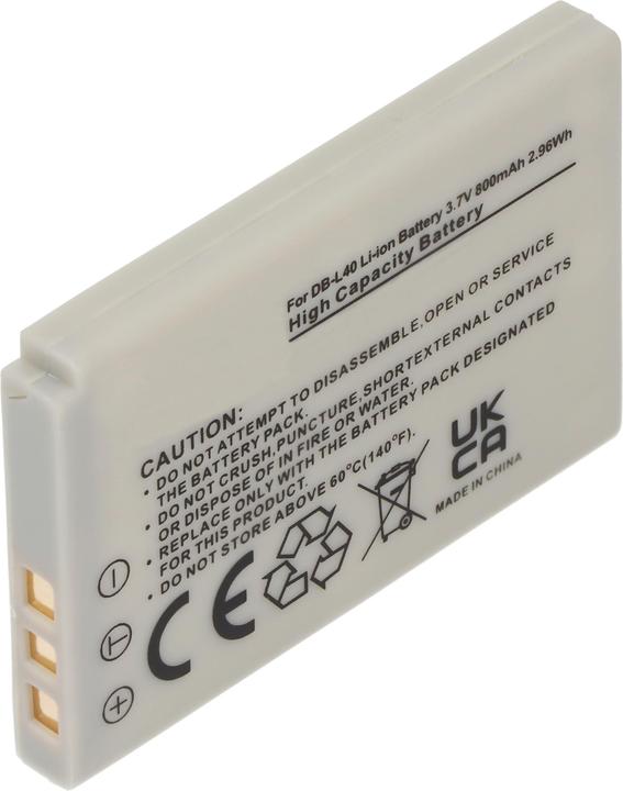 Immagine prodotto Sanyo Akku DB-L40, Xacti VPC, DMX-HD1 (Batteria della fotocamera)