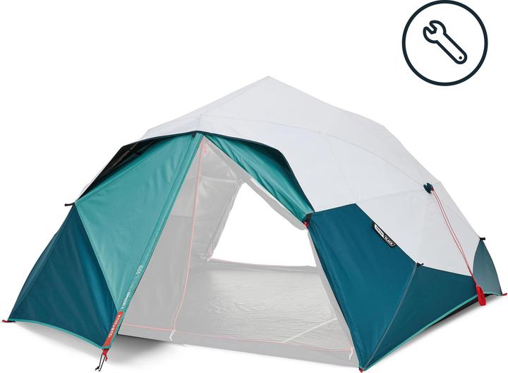 Actual product image Quechua Canvas flysheet for 3 person tent (3 persons)