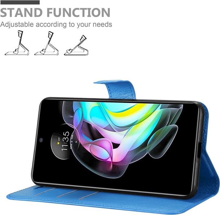 Actual product image Cadorabo Book Stand Case for Motorola EDGE 20 (Motorola Edge 20)