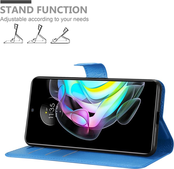Actual product image Cadorabo Book Stand Case for Motorola EDGE 20 (Motorola Edge 20)