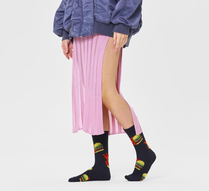 Immagine prodotto Happy Socks Hamburger fiammeggiante (Confezione singola, 36 - 40)