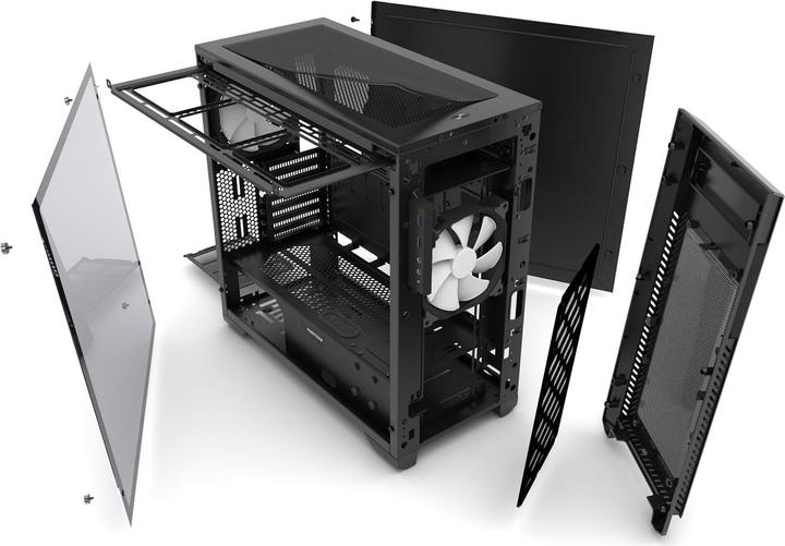 Image du produit Phanteks Enthoo Pro M Verre trempé (ATX, mATX, Mini-ITX, E-ATX)