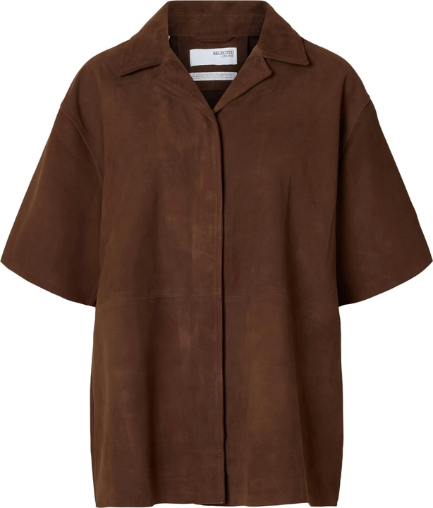 Produktbild Selected Femme 100% Wildleder Kurzarmhemd (34)