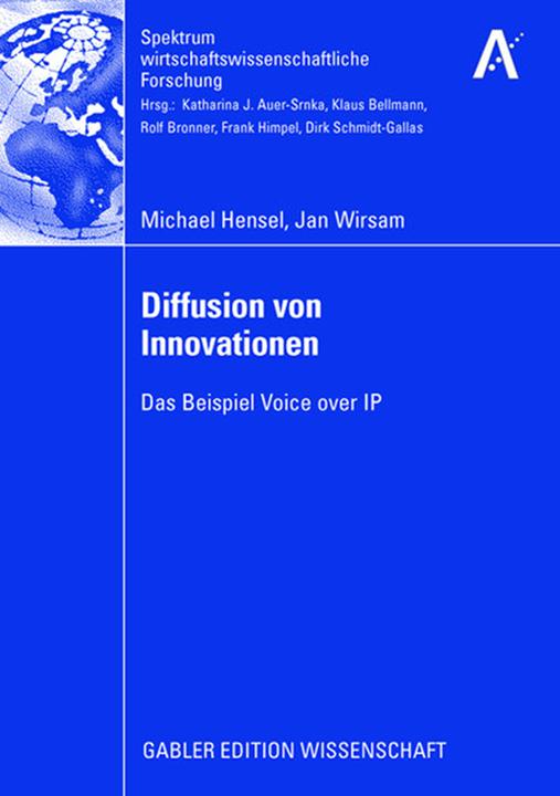 Produktbild Diffusion von Innovationen (Deutsch, Jan Wirsam, Michael Hensel, 2008)