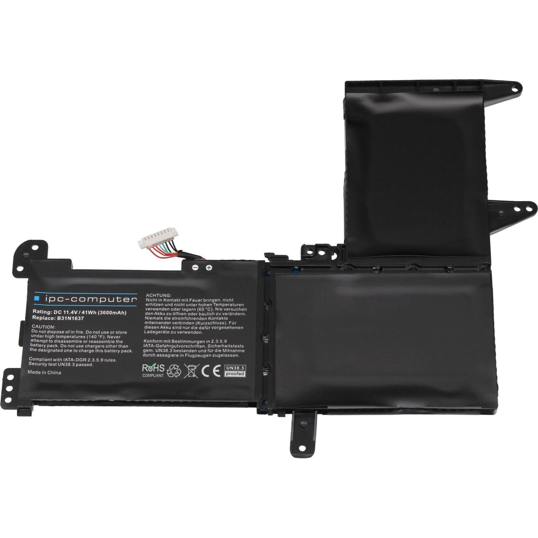 IPC B31BI91 (3 Zellen, 3600 mAh), Notebook Akku