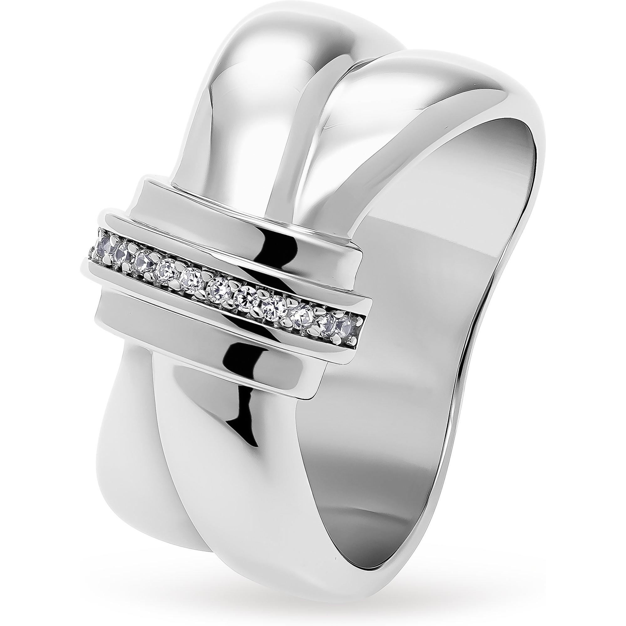 Jette, Ring, Damenring TWISTED, (63, 925 Silber)
