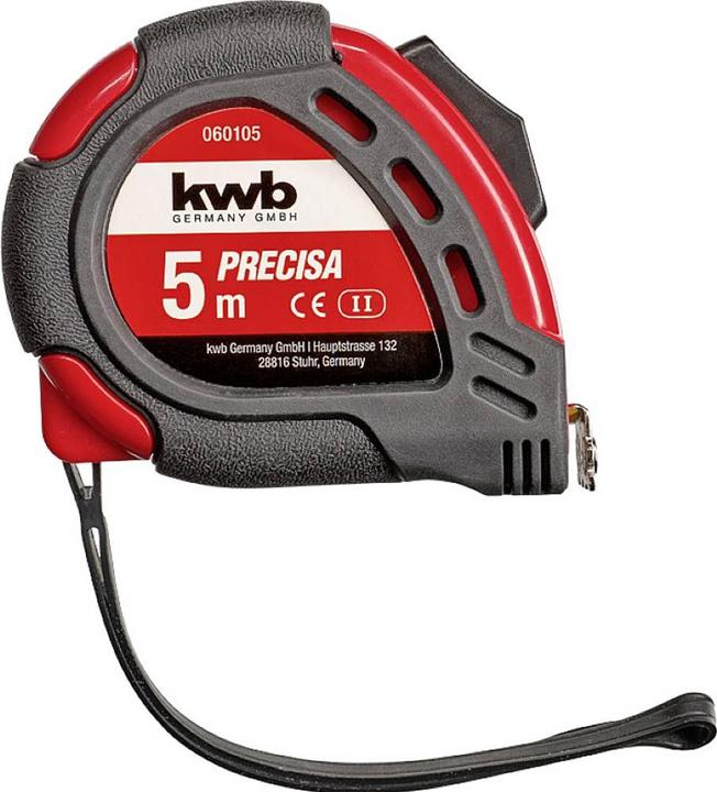 Image du produit kwb 060105 Mètre ruban 5 m Acier, plastique (5 m)