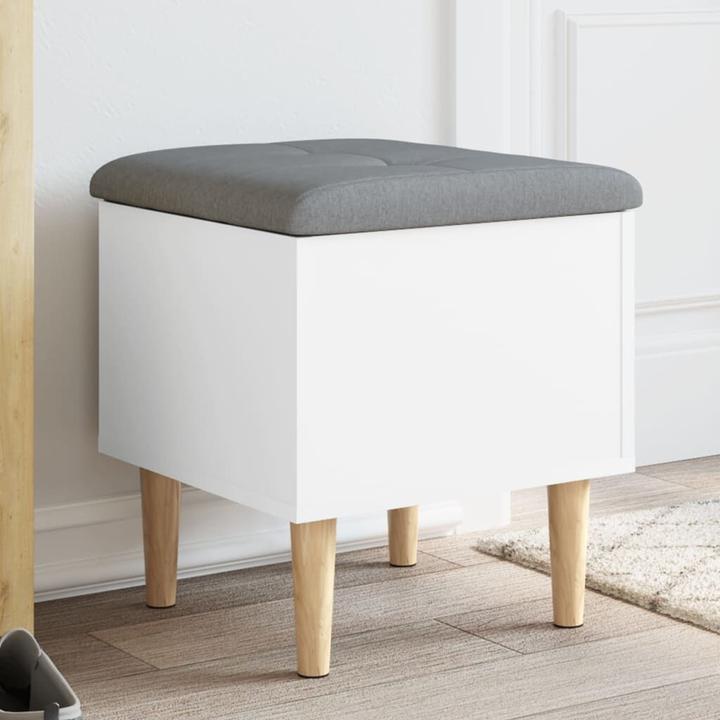 Immagine prodotto VidaXL Panca con vano portaoggetti Bianco 42x42x46 cm (42 cm)