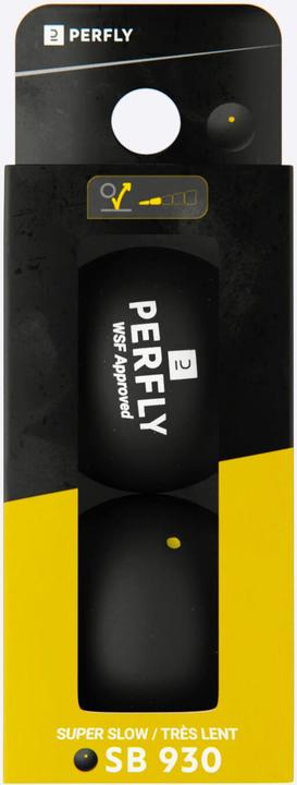 Produktbild Perfly Squashball fuer erfahrene Spieler 2er-Pack