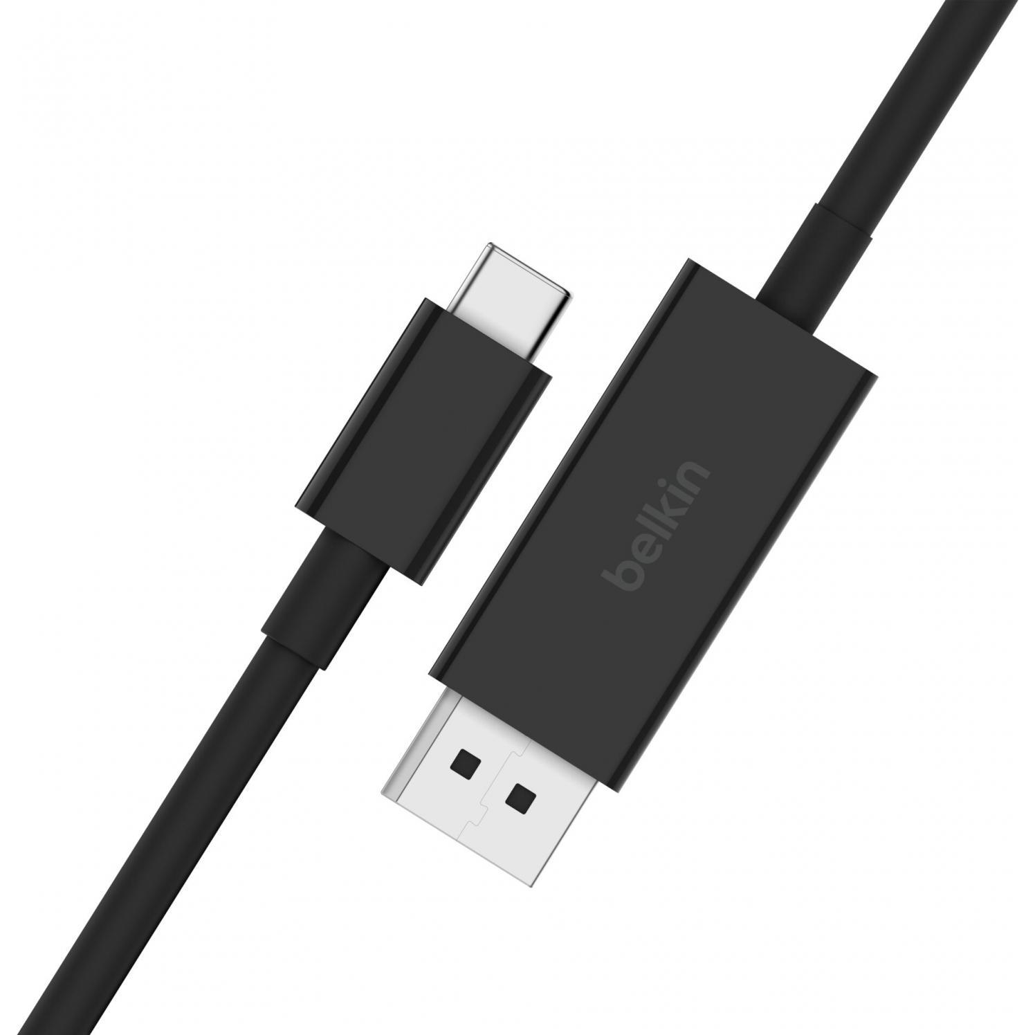 Thumbnail - Belkin DisplayPort – USB Typ-C (2 m, DisplayPort, USB Typ C), Video Kabel