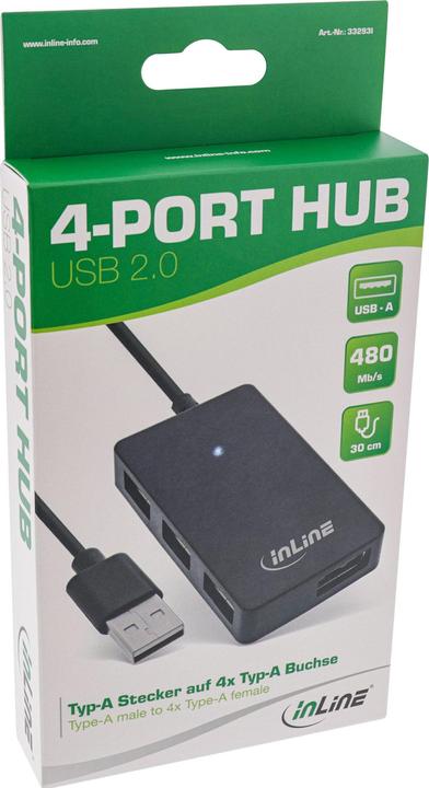 Produktbild InLine 33293I (USB-C, 4 Ports)