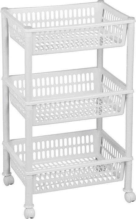 Produktbild Plast team Aufbewahrungs-Trolley (39 x 29 x 68 cm)